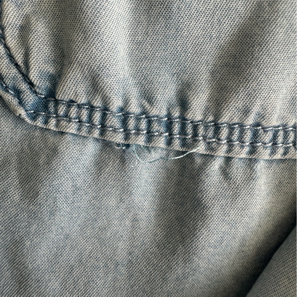 Denim style button down - Picture 4 of 6